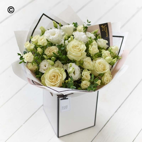 Beautifully Simple White Bouquet